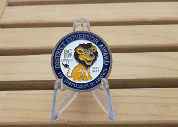 Personalized Enamel Coins For Promotional Gifts , Die Stamped Navy Seal Challenge Coin