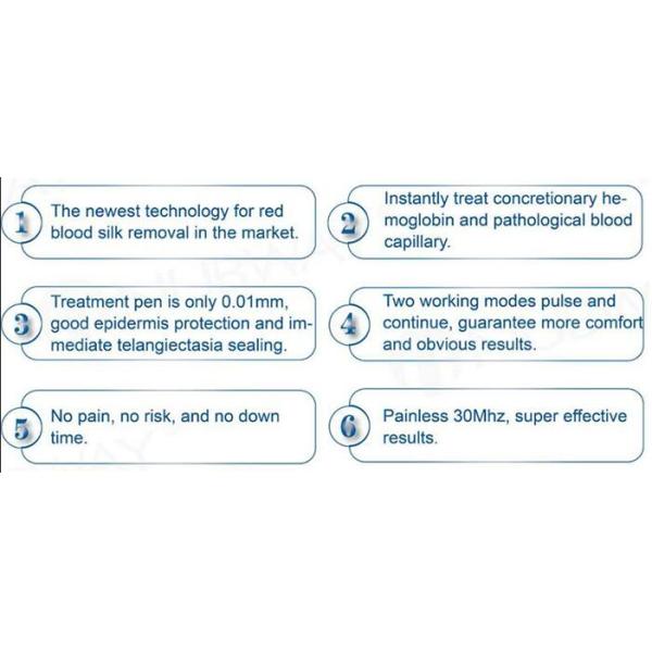 Radiofrequency Ablation Varicose Veins / Spider Vein Removal Painless 30Mhz