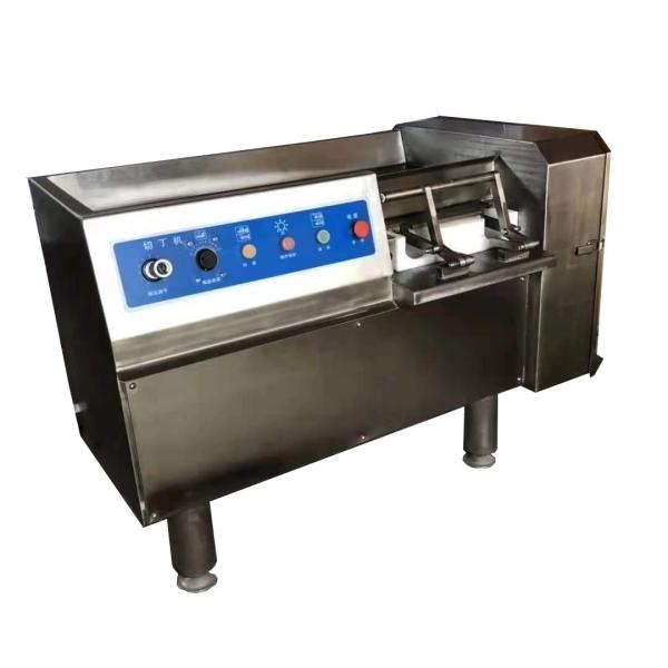 Industrial Frozen Chicken Cube Cutter with Meat Cube Dicer Automatic Grade Automatic