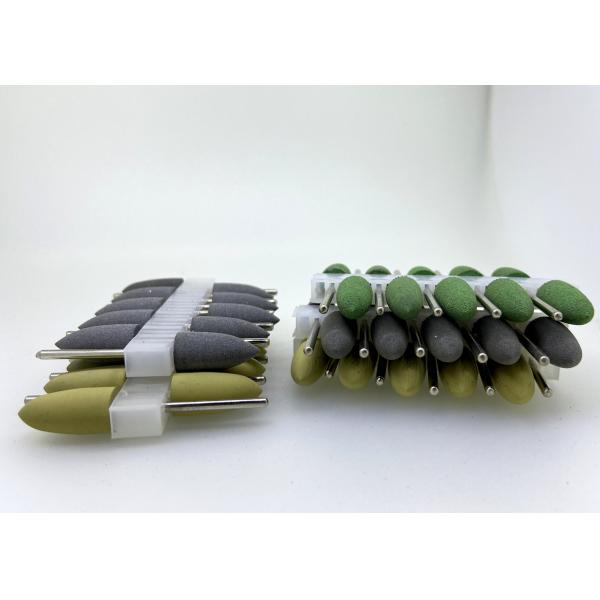 Силиконовая резина камней диаманта Denture меля регулируя зубоврачебного акрилового полировщика