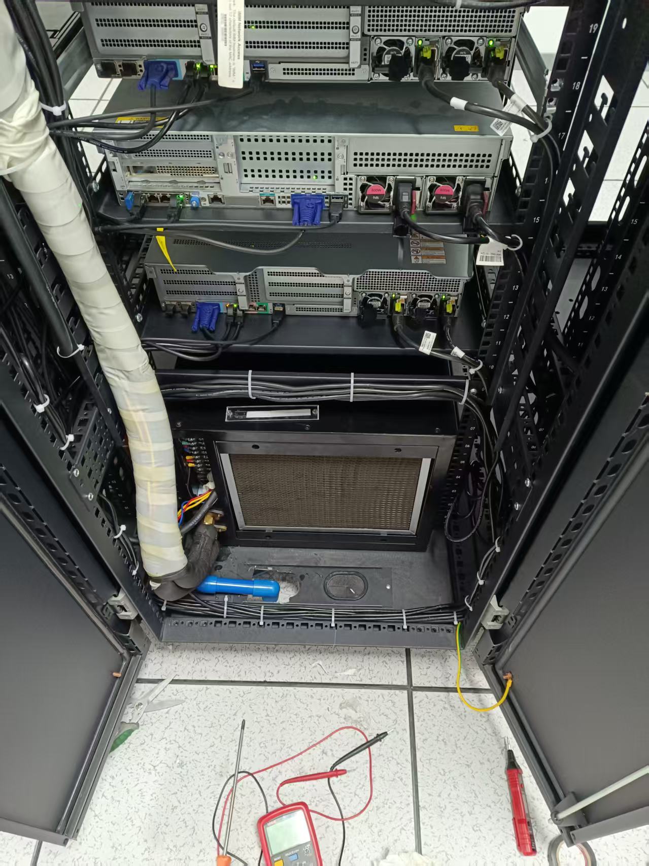 5kW Precision Modular Rack Mount AC Unit 19 Inch air conditioner For Enterprise Data Center