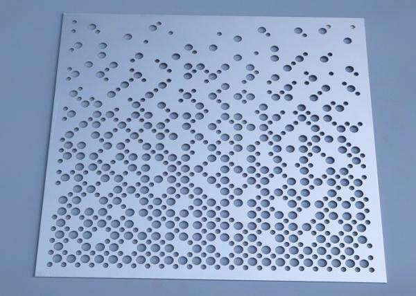 Silver Perforated Sheet with Customizable Hole Shapes