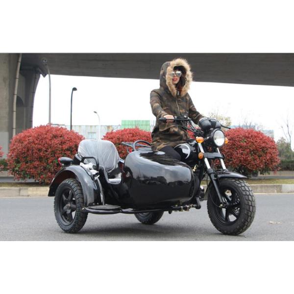 Off Road Side Car Electric 3 Wheel Motorcycle Air Cooled CDI Ignition For Delivery