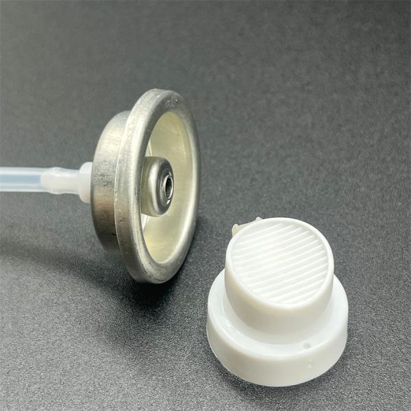 Válvula de pulverização de pintura feminina avançada com atuador de pulverização para aplicações versáteis