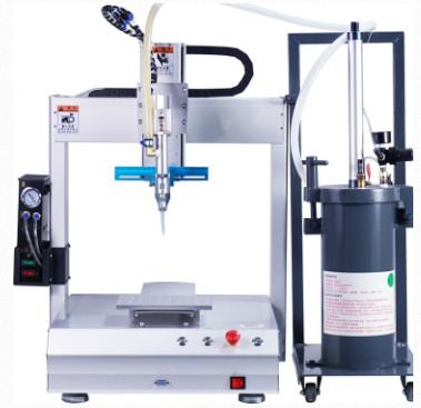 Desktop Silicone Dispensing Machine PLC Control  For Small PCB Electronics