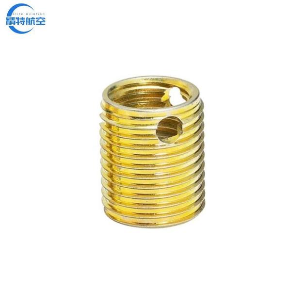 Knurled Free Running Wire Wood Thread Insert M2/M3/M4/M5/M6/M8 with Commonly Used Metric Threads and Fine/Coarse Thread Type