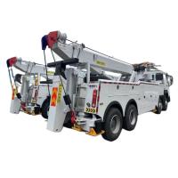 SINOTRUK HOWO caminhão destruidor de 12 rodas 50T 60T 400HP caminhão rotativo de salvamento rodoviário