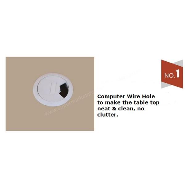 Orange Checkout Counters For Retail Stores / Boutique Cash Wrap Counter