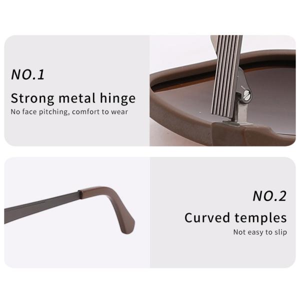 Солнечных очков Рэй квадрата ацетата OEM ультрафиолетовых Hypoallergenic для людей женщин