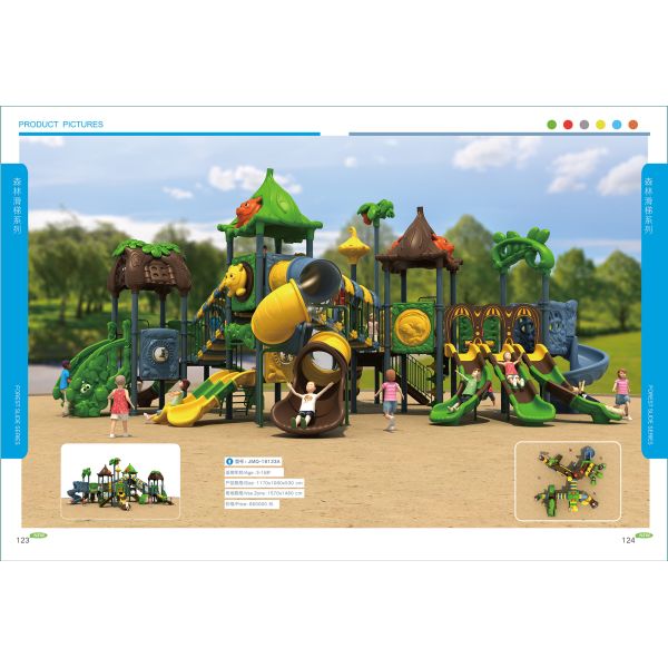 Customization Preschool Outdoor Play Structures Freely Design All Size Available
