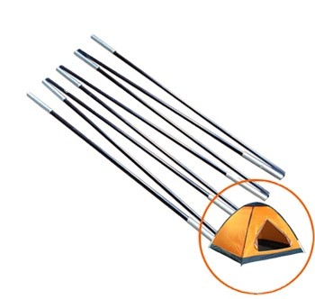 Mosquito Net Tent Pole Fiberglass Pultruded Tube Support Structure Durable Lightweight Build