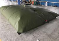 7000L Pillow Shape Desert PVC Flexible Water Storage Tank For Agriculture Water Holding Tank