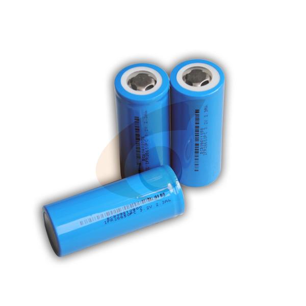 26650 batería favorable al medio ambiente 2300mah de 3.2v Lifepo4 para la E-bici