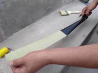 Banda de aluminio de alta temperatura de goma butílica de 100 mm