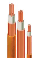 Cable aislado mineral de 4 bases