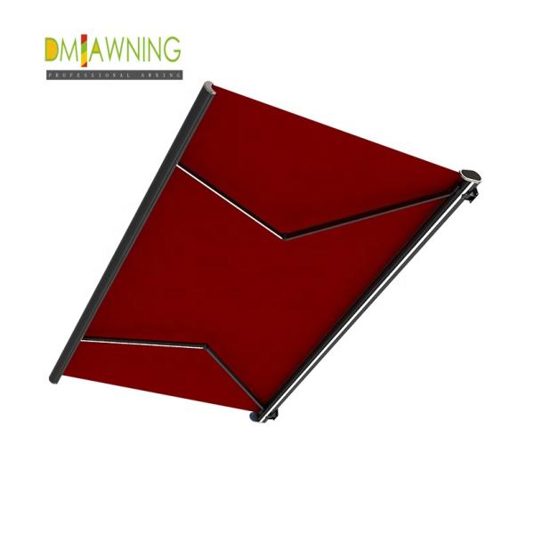 Restaurant Shop Electric Waterproof Retractable Awning Full Box