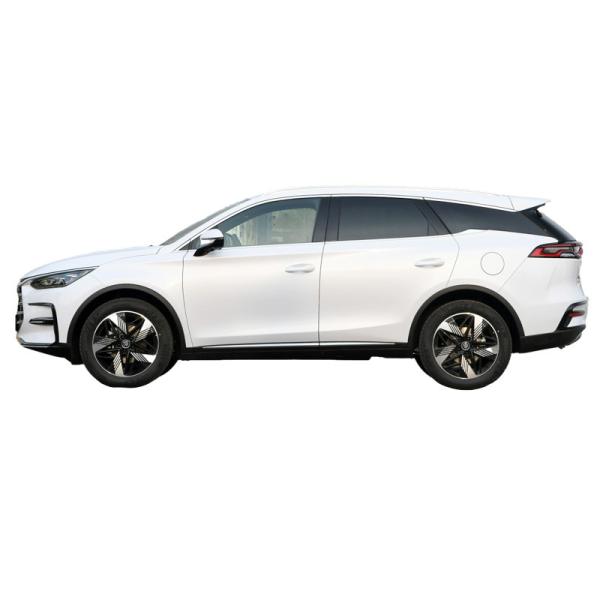 SUV totalmente elétrico branco 635 km SUV de luxo de médio porte BYD Tang Flagship