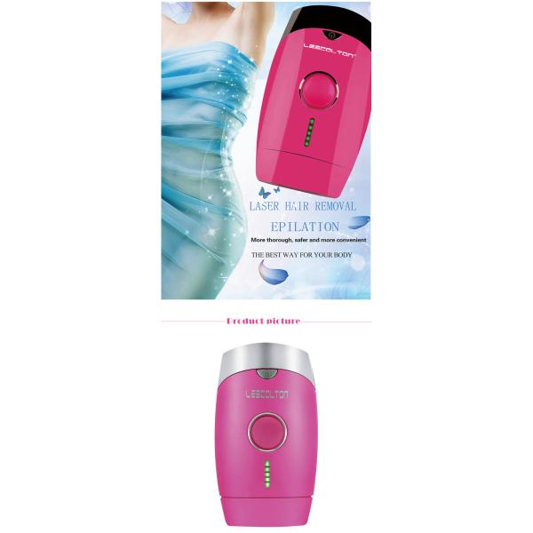 Handheld Laser Hair Removal Device , Permanent Hair Removal Machine For Home Use