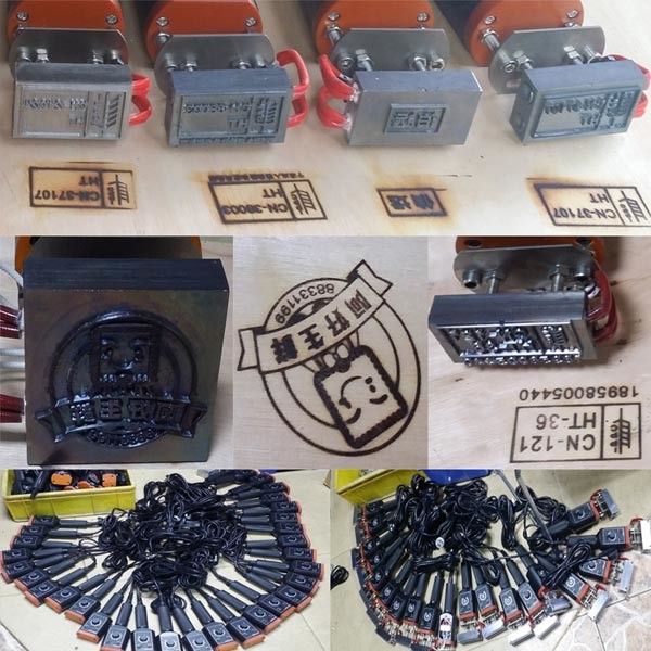 Машина Handheld горячей фольги штемпелюя