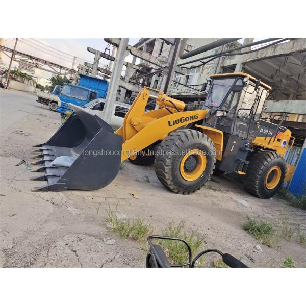 USED ZL50GN 17TONS LIUGONG ZL50CN 5 Ton Wheel Loader with ORIGINAL Hydraulic Pump