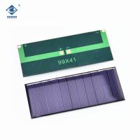 ZW-9941 epoxy resin transparent solar panel 5.5V solar cell panel photovoltaic 0.5W