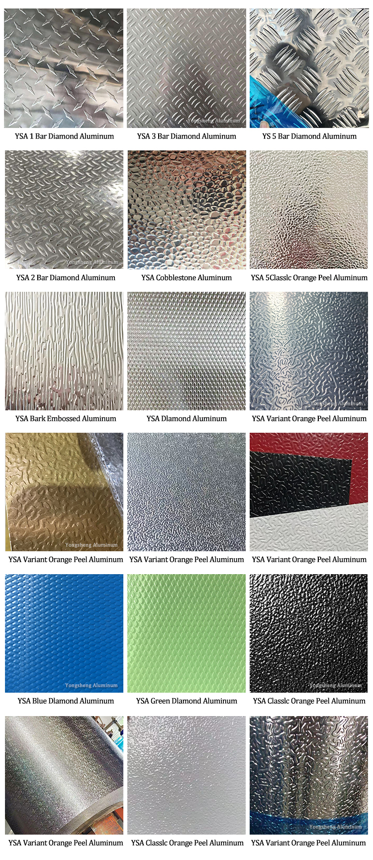 Embossed Aluminum Sheet PVDF PE Coating Antiskid Slip Resistant for Facade Cladding