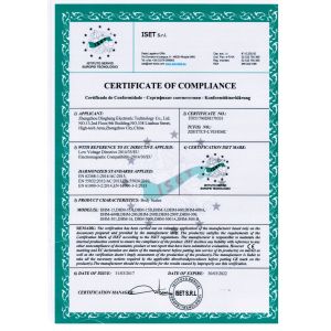 Zhengzhou dingheng Electronic Technology Co.Ltd Certifications