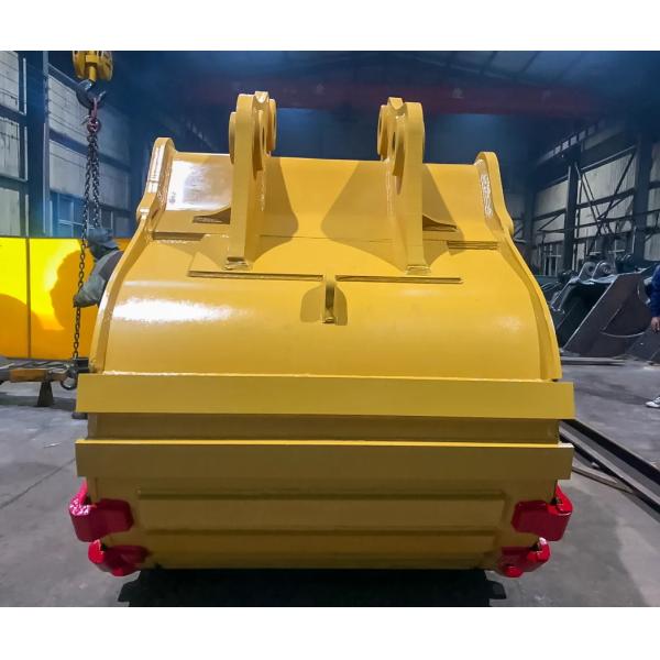 Excavators Heavy Duty Rock Bucket Grapple Premium Alloy Demanding Terrains