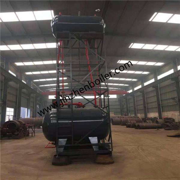 Caldera termal orgánica horizontal de fuel del aceite del portador térmico del gas para el cambiador de calor