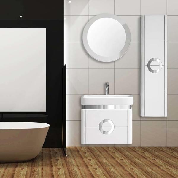 SONSILL New Design Luxury Bathroom Vanity Furniture Cabinets With LED Mirror