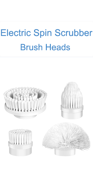 Multifunctional Hand Free 9 In 1 Electric Washing Cleaning Brush With USB Charging