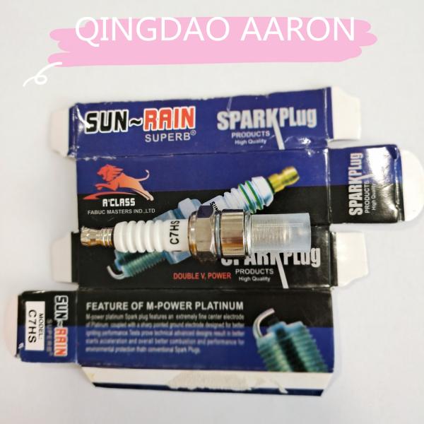 Best C7HS Motorcycle Spark Plug for Bajaj Motorcycle Fitment Fit Shipping Sea