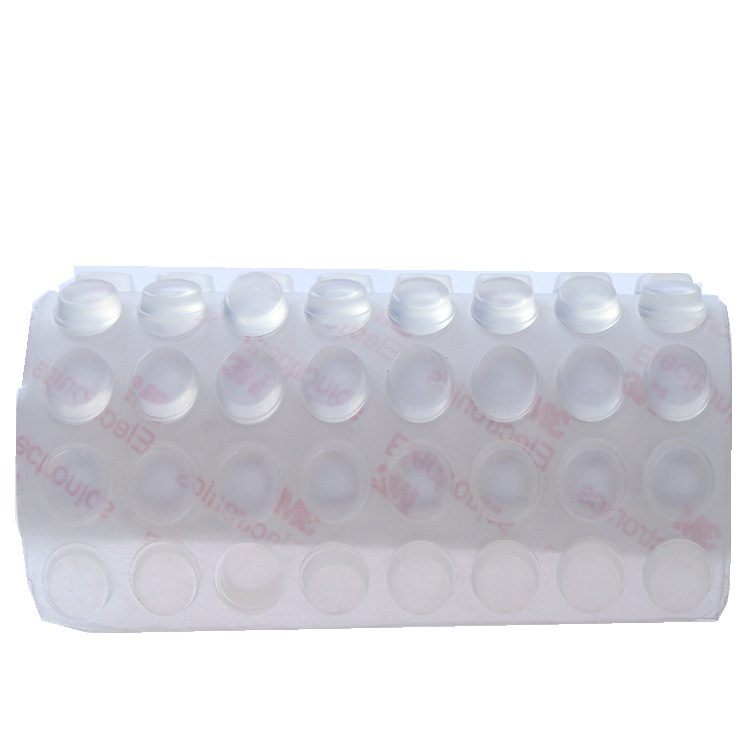 Anti Slip Silicone Adhesive Pad Waterproof Self Adhesive Flat Rubber Sealing Rings