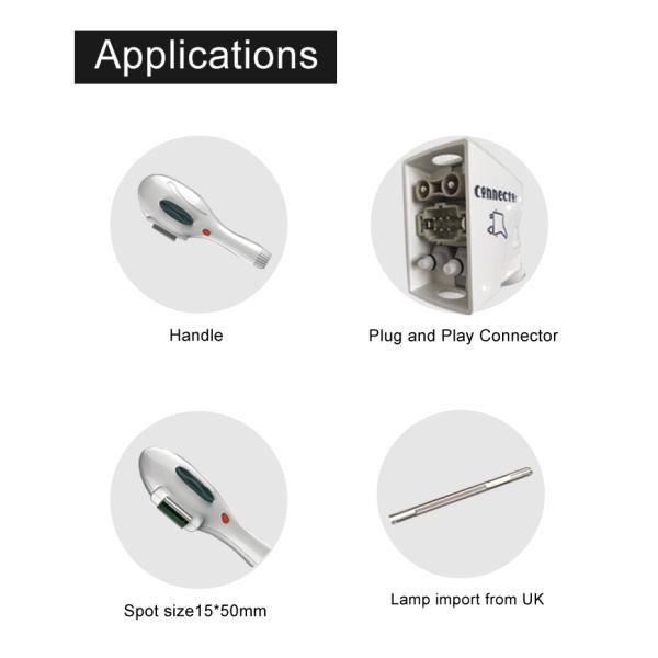 Машины удаления волос подмолаживания вертикальные 1200nm IPL кожи DPL SHR