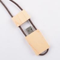 memoria USB de madera del arce de 16GB 32GB 64GB con velocidad rápida de la cuerda USB 3.0