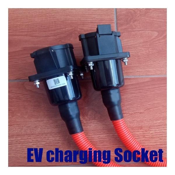 Type 1 Ev Charger Socket With Cable 50A Sae For Electric Vehicle Car  AC