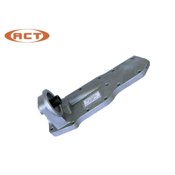 PC200-6 6D102 6735-61-2260 Excavator Engine Oil Cooler Cover With Oil Filter Head