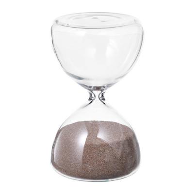 Estilo luxuoso ISO9001 de Morden da ampulheta de vidro clara decorativa habilitado
