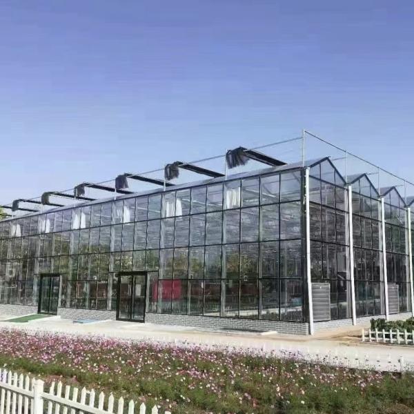 High Light Transmission Glass Greenhouse for Vegetables Return refunds Up to 30 days