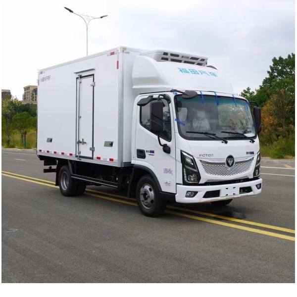 Foton Electric Cargo Truck Food Transport Refrigerator Light Truck 