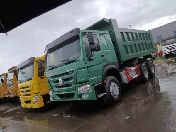                  Used HOWO Dump Truck Middle Lift HOWO 371 HOWO 375 6X4 8X4 Tipper Sinotruk Made in 2019             