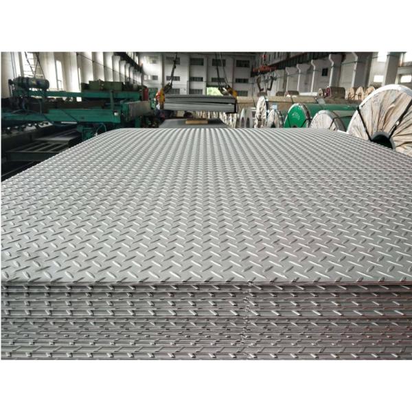 Лист пола доказательства скида листа гофрированного листа нержавеющей стали JIS 304