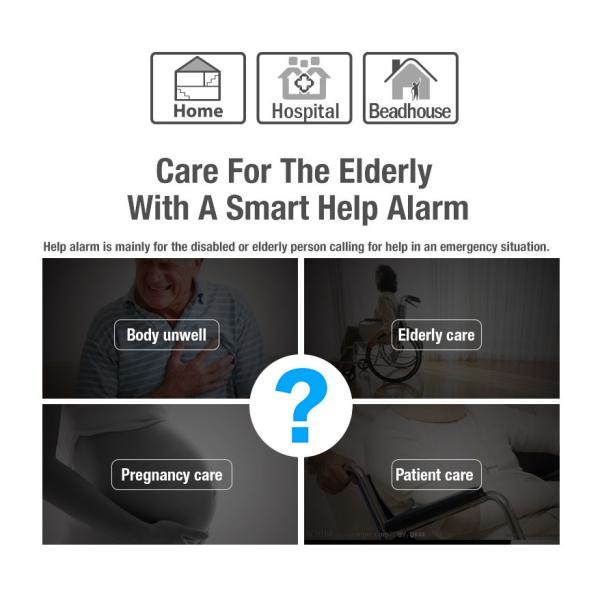 GSM Auto Dial Health Alert Alarm Medical Alarm with 1 Help Button CX69