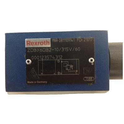 Valve hydraulique de soulagement Rexroth ZDBY6DB2-1X/315V/60 Pour votre contrôle de la pression hydraulique