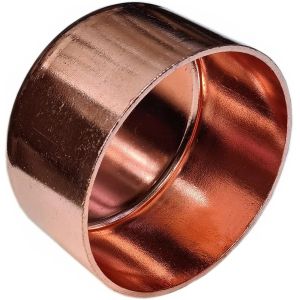Copper Forged Threaded End Cap 15 Inch SCH10 Sand Polishing Pipe Fitting