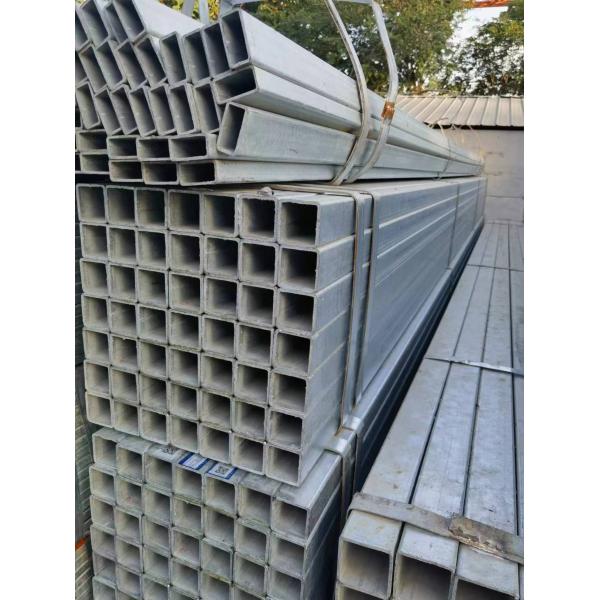 Galvanized Steel Square Pipe Thickness 0.5mm-25mm Channel Steel Standard Sizes