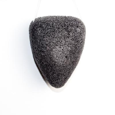 Esponja Konjac do carvão vegetal do triângulo da fibra de Glucomannan a favor do meio ambiente