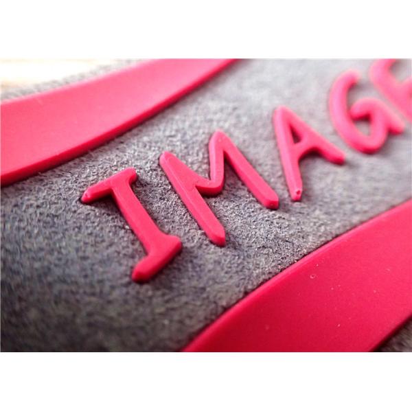 Красочные резиновые заплаты логотипа для одежды и шляпы/резиновых ярлыков одежды