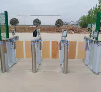 SUS304 SS316 Security Speed Pedestrian Turnstile Gate For Office School