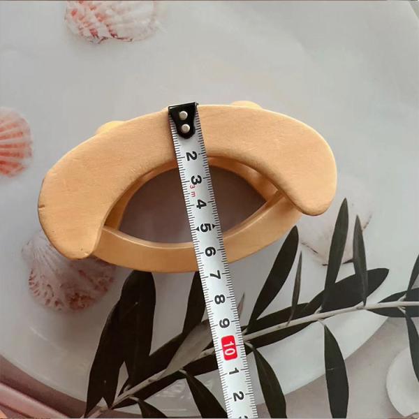 Massage Ball Roller Handheld Wood Beads Back Massager for Total Body Health Care